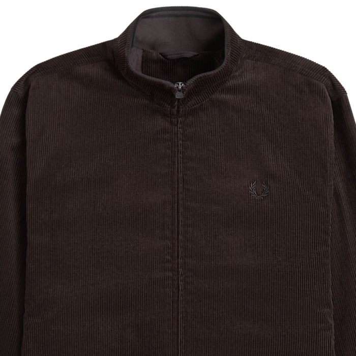 Fred Perry Cord Brentham Jacket - Rich Brown