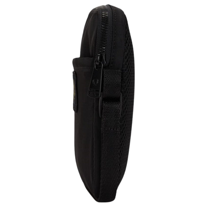 Fred Perry Crinkle Nylon Small Side Bag - Black