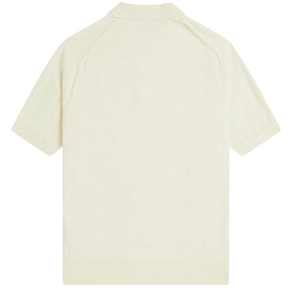 Fred Perry Knitted Shirt - Ecru