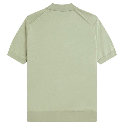 Fred Perry Knitted Shirt - Seagrass