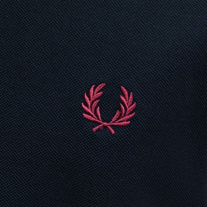Fred Perry M3600 Twin Tipped Polo Shirt - Navy