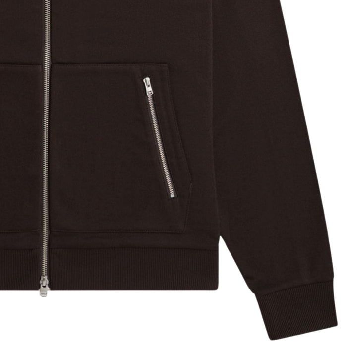 Fred Perry Tennis Tape Track Jacket - Rich Brown