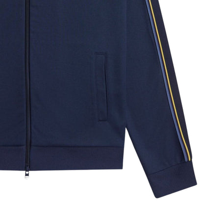 Fred Perry Tramline Tape Track Jacket - Tennis Blue
