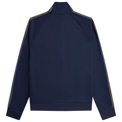 Fred Perry Tramline Tape Track Jacket - Tennis Blue