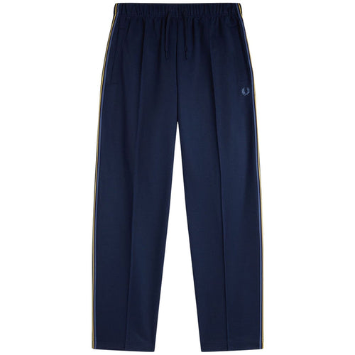 Fred Perry Tramline Tape Track Pant - Tennis Blue