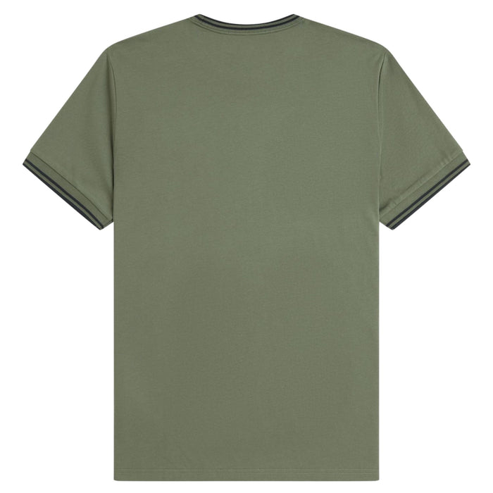 Fred Perry Twin Tipped T-Shirt - Green