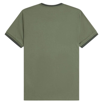 Fred Perry Twin Tipped T-Shirt - Green