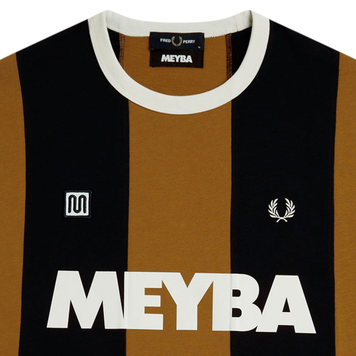 Fred Perry x Meyba T-Shirt - Dark Caramel