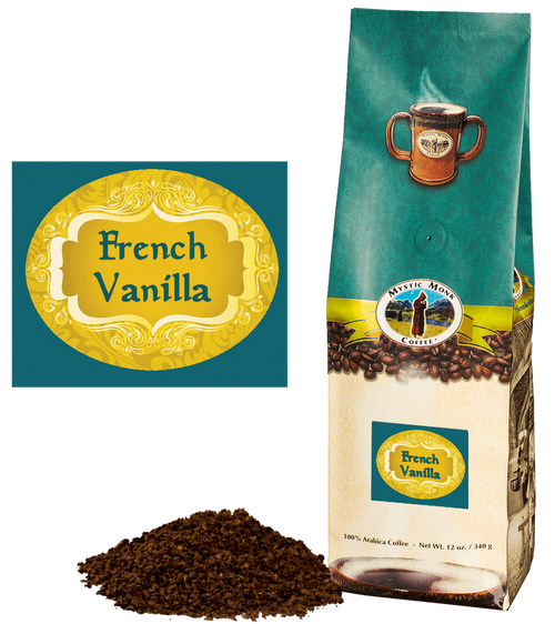 French Vanilla Ground Coffee | Mystic Monk Coffee