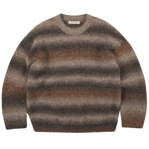 FrizmWORKS Gradation Boucle Knit - Brown