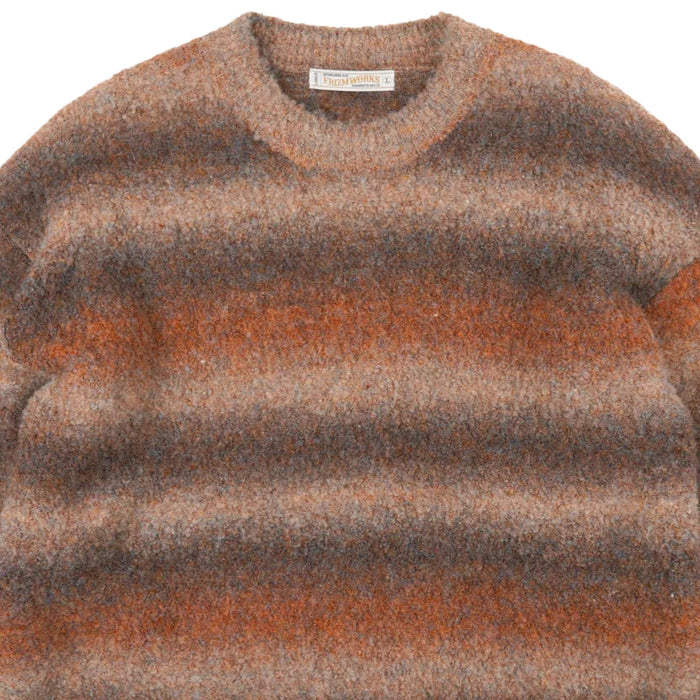 FrizmWORKS Gradation Boucle Knit - Sunset