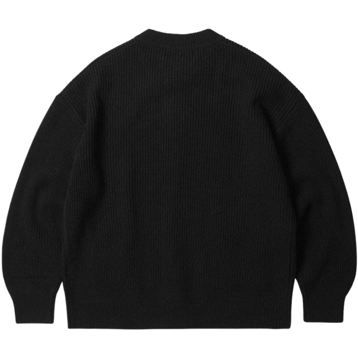 FrizmWORKS Wool Deck Zip Up Cardigan - Black