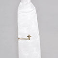 Gold Cross Tie Bar for First Communion - Boys Religious Tie Clip