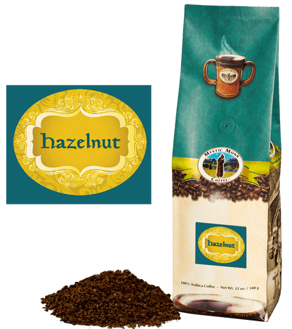 Hazelnut Flavored Ground Coffee | Mystic Monk Coffee