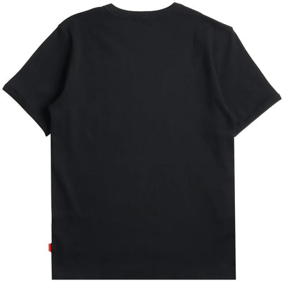 Healthknit Heavyweight Rib Crew T-Shirt - Black