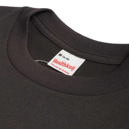 Healthknit Open-End Dry Jersey Crewneck T-Shirt - Faded Black
