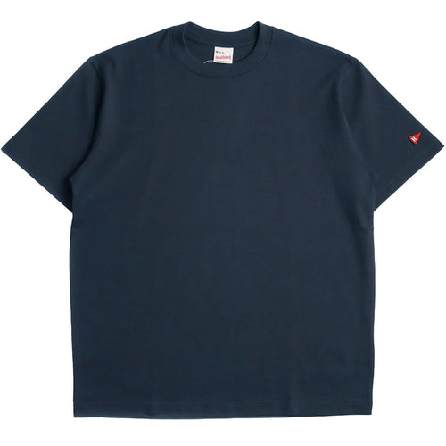 Healthknit Open-End Dry Jersey Crewneck T-Shirt - Navy