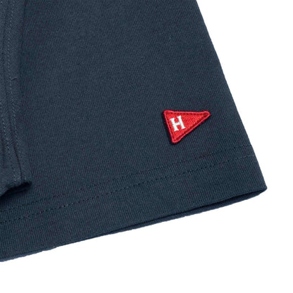 Healthknit Open-End Dry Jersey Crewneck T-Shirt - Navy