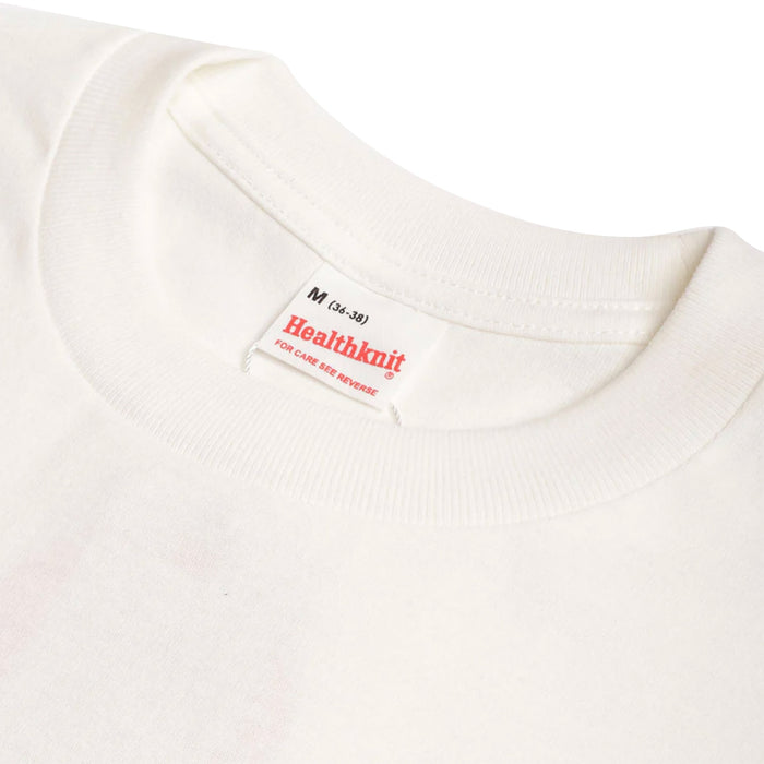 Healthknit Open-End Dry Jersey Crewneck T-Shirt - Off White