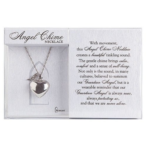 Heart Chime Necklace 36"L