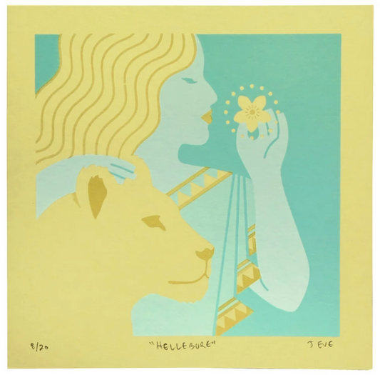 "Hellebore" Limited-Edition Screen Print