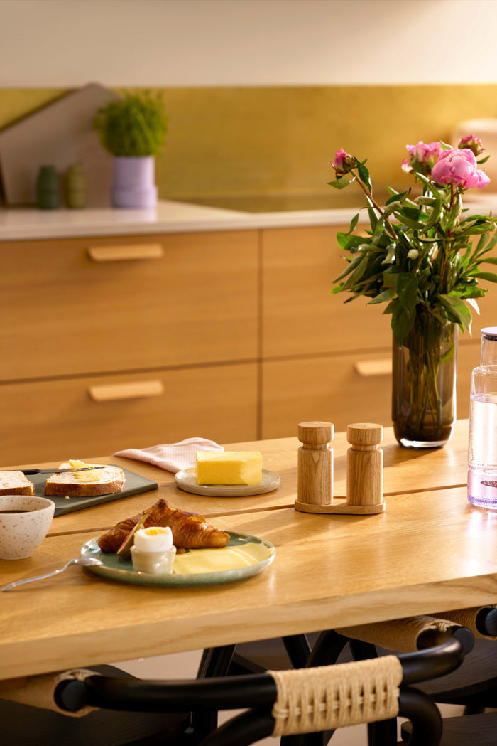 Helsinki mini set with tabletopper, oak 11 cm