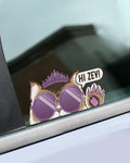 Hi Zev! Decal (Color)