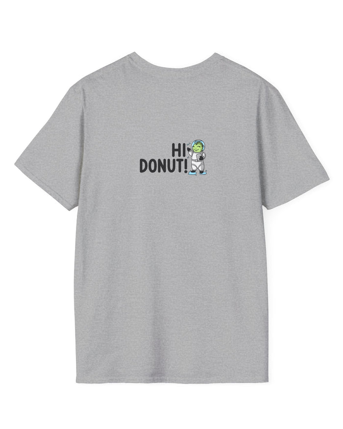 Hi Zev! Hi Donut! Front and Back Tee