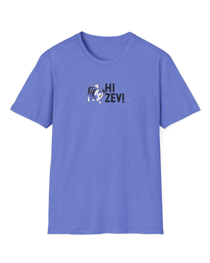 Hi Zev! Hi Donut! Front and Back Tee