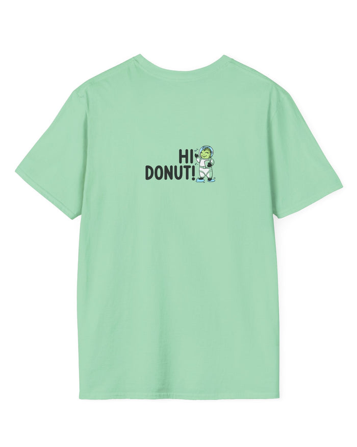 Hi Zev! Hi Donut! Front and Back Tee