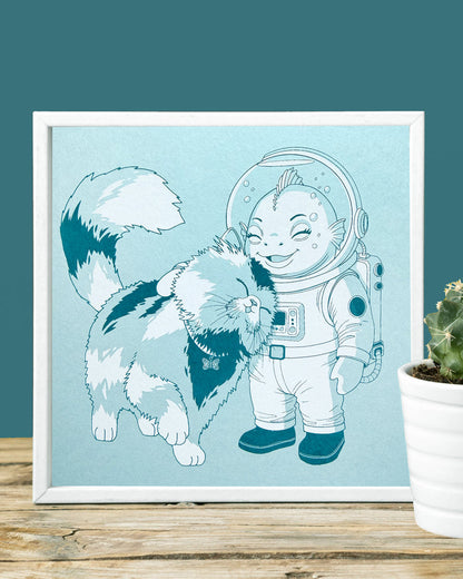 "Hi Zev!" Screen Print