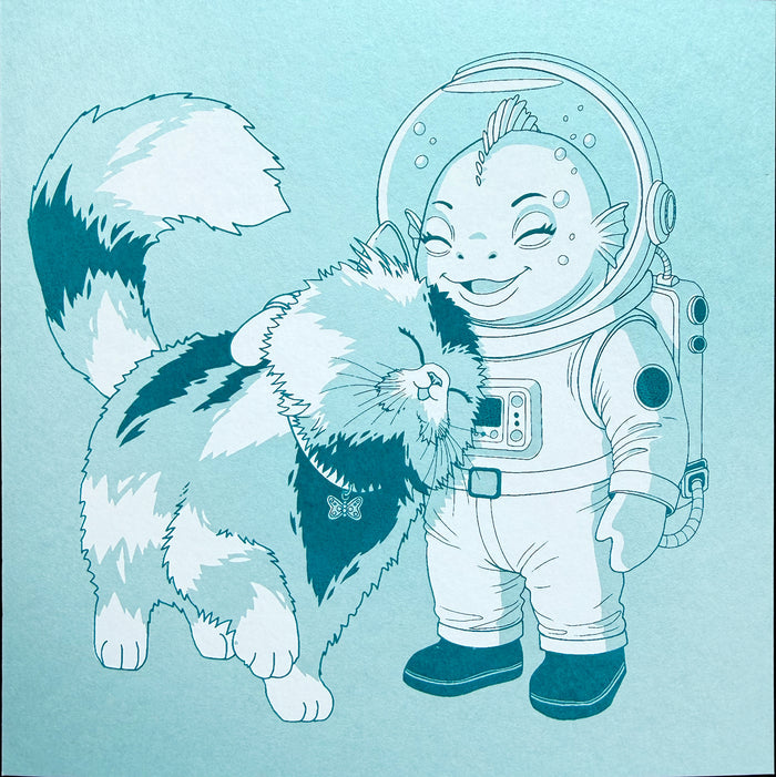 "Hi Zev!" Screen Print
