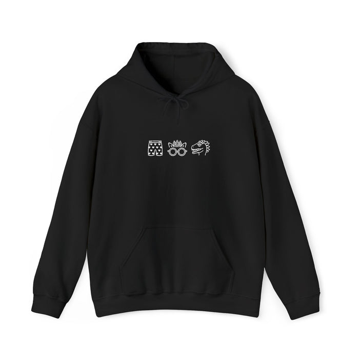 Icons Embroidered Hoodie