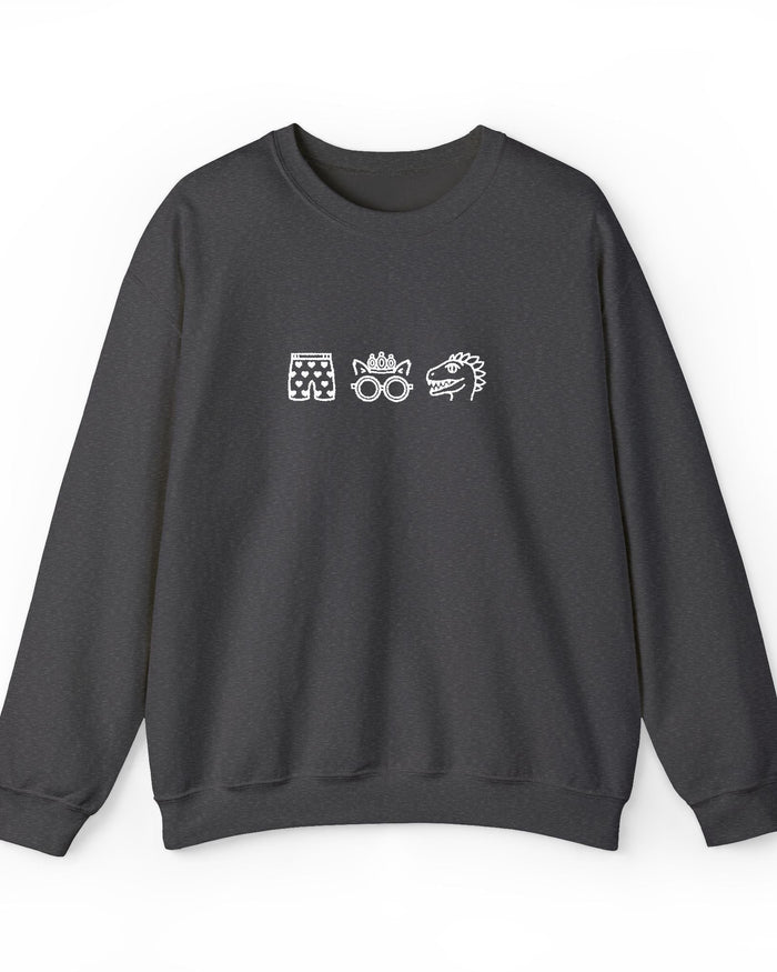 Icons Embroidered Sweatshirt