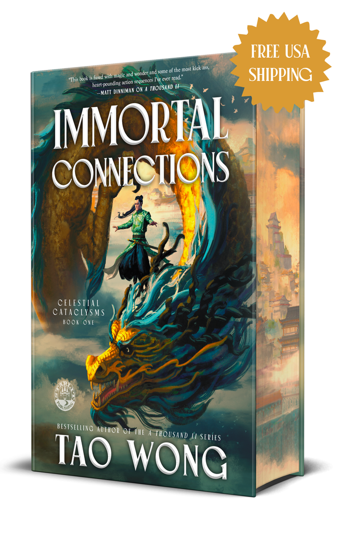 Immortal Connections First Print Edition Hardcover (Celestial Cataclysms #1)
