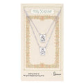 Infinity Scapular Necklace 26"L