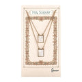 Infinity Scapular Necklace 26"L