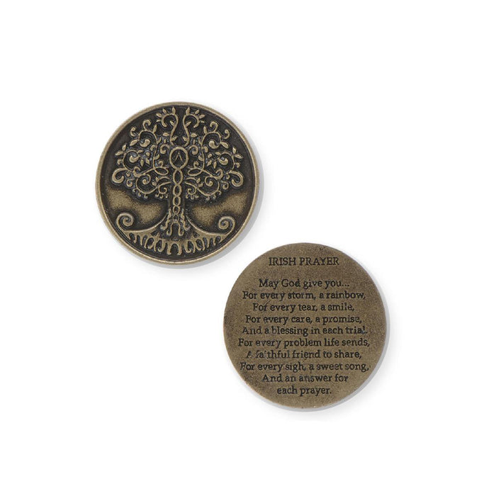 Irish Tree of Life Token 1.25" | Roman