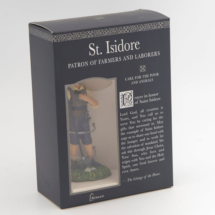 Isidore - St. Isidore Statue 4.5"H