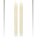 Ivory Tapers LED 9"H 2pc set