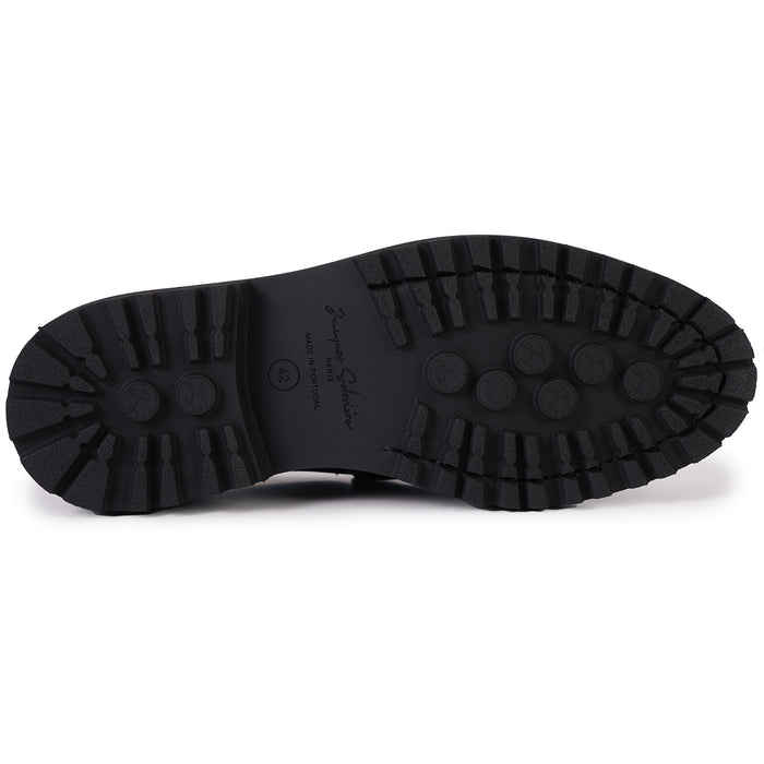Jacques Soloviere Tommy Lug Smart Shoes - Ebano
