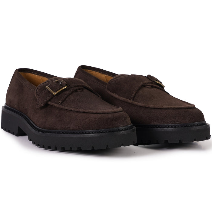Jacques Soloviere Tommy Lug Smart Shoes - Mogano