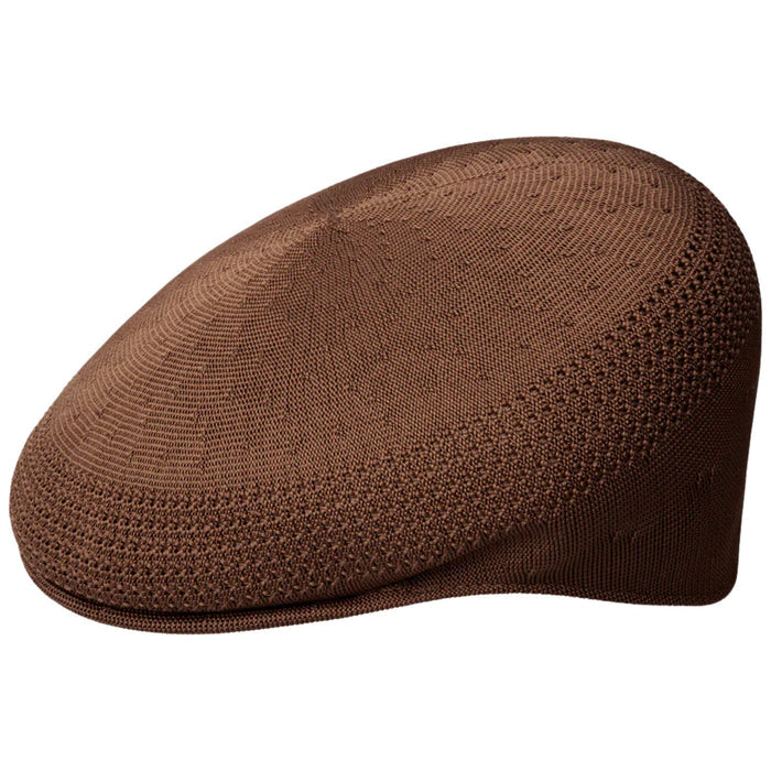 Kangol Tropic 504 Ventair Flat Cap - Brown