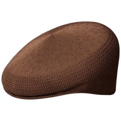 Kangol Tropic 504 Ventair Flat Cap - Brown