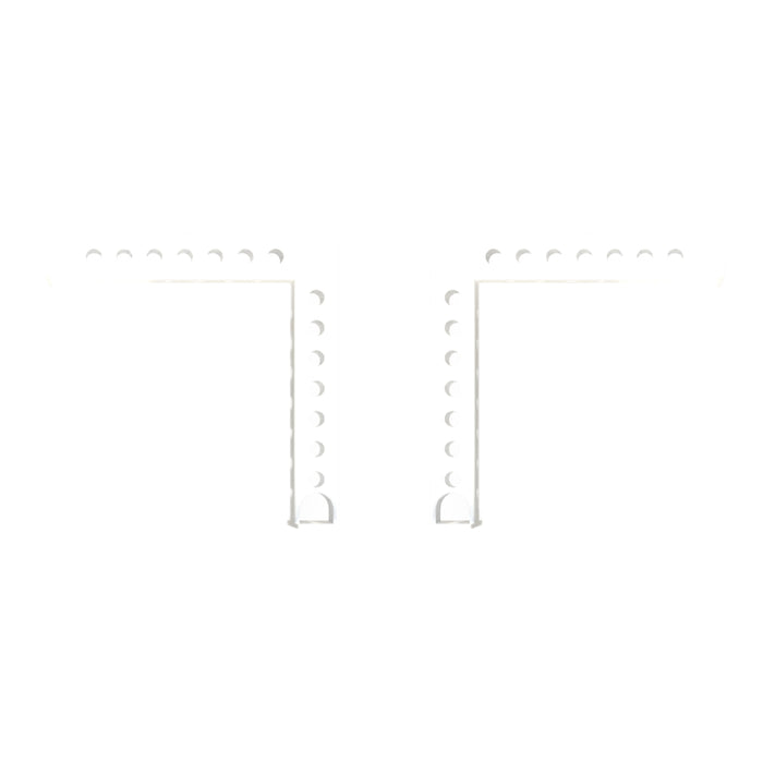 L-Shaped Crossmembers 4000 Series White