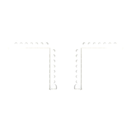 L-Shaped Crossmembers 4000 Series White