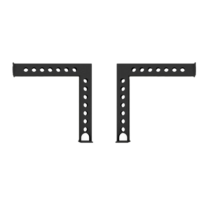 L-Shaped Crossmembers 4000 Series Matte Black