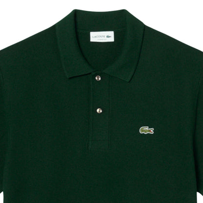 Lacoste Classic Fit Knitted Polo Shirt - Green