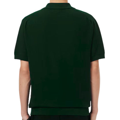 Lacoste Classic Fit Knitted Polo Shirt - Green