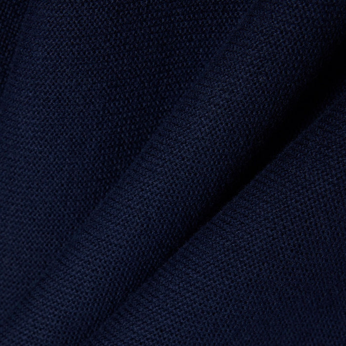Lacoste Classic Fit Long Sleeved Knitted Polo Shirt - Navy